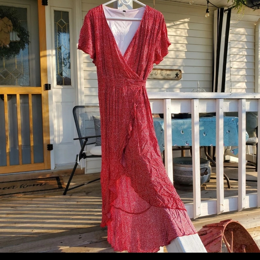 Maxie wrap dress